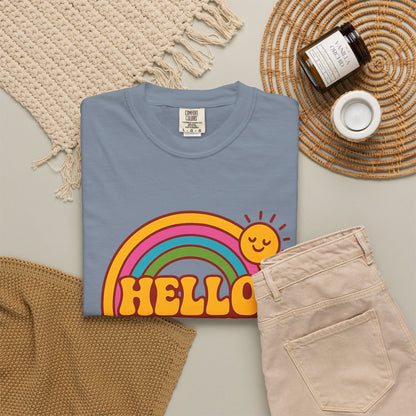 'Hello Sunshine' Cotton T-Shirt — view 22