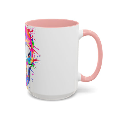 Pop Art Portrait – DYO Accent Mug — view 23