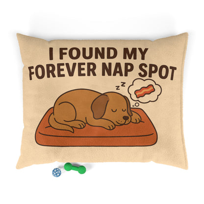 “I Found My Favorite Nap Spot” Pet Bed