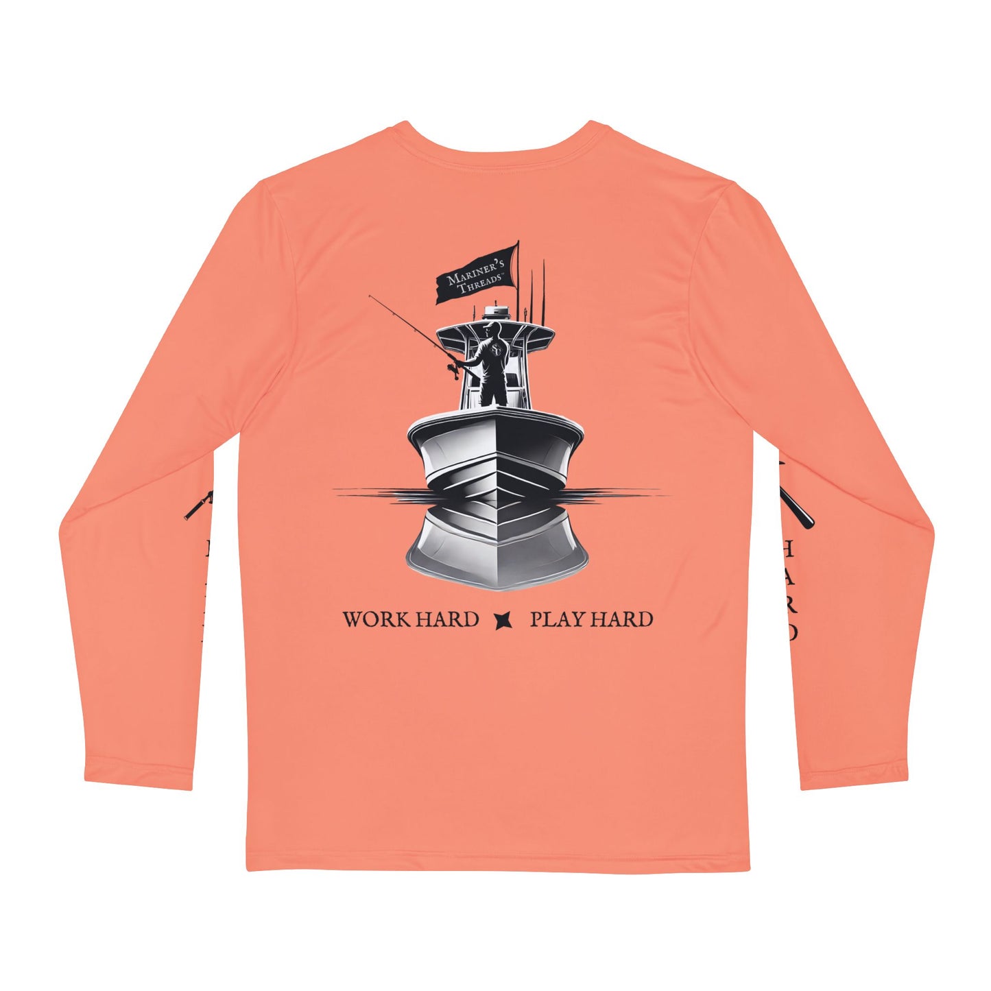 Shevlin Construction X Mariner's Threads Brushed Polyester Long Sleeve Tee