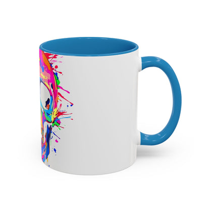 Pop Art Portrait – DYO Accent Mug — view 14