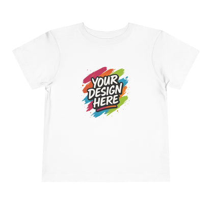 Custom Bella+Canvas® Toddler Cotton Tee — detail view