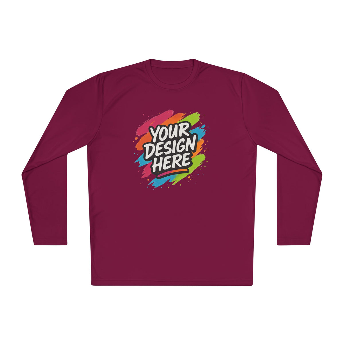 Custom Moisture-Wicking Long Sleeve Tee — view 17