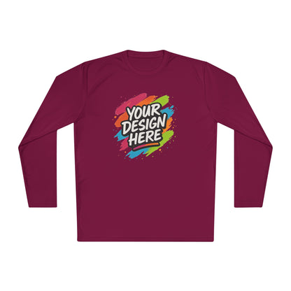 Custom Moisture-Wicking Long Sleeve Tee — view 17