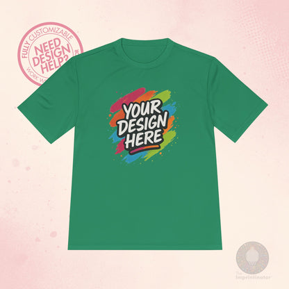 Custom Moisture-Wicking T-Shirt