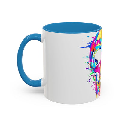 Pop Art Portrait – DYO Accent Mug — view 15