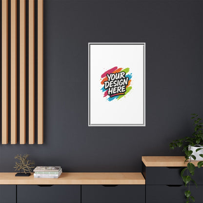 Custom Framed Canvas