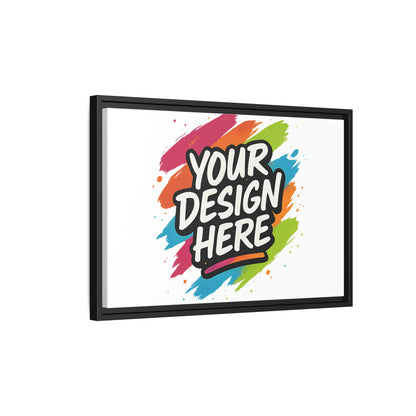 Custom Framed Canvas