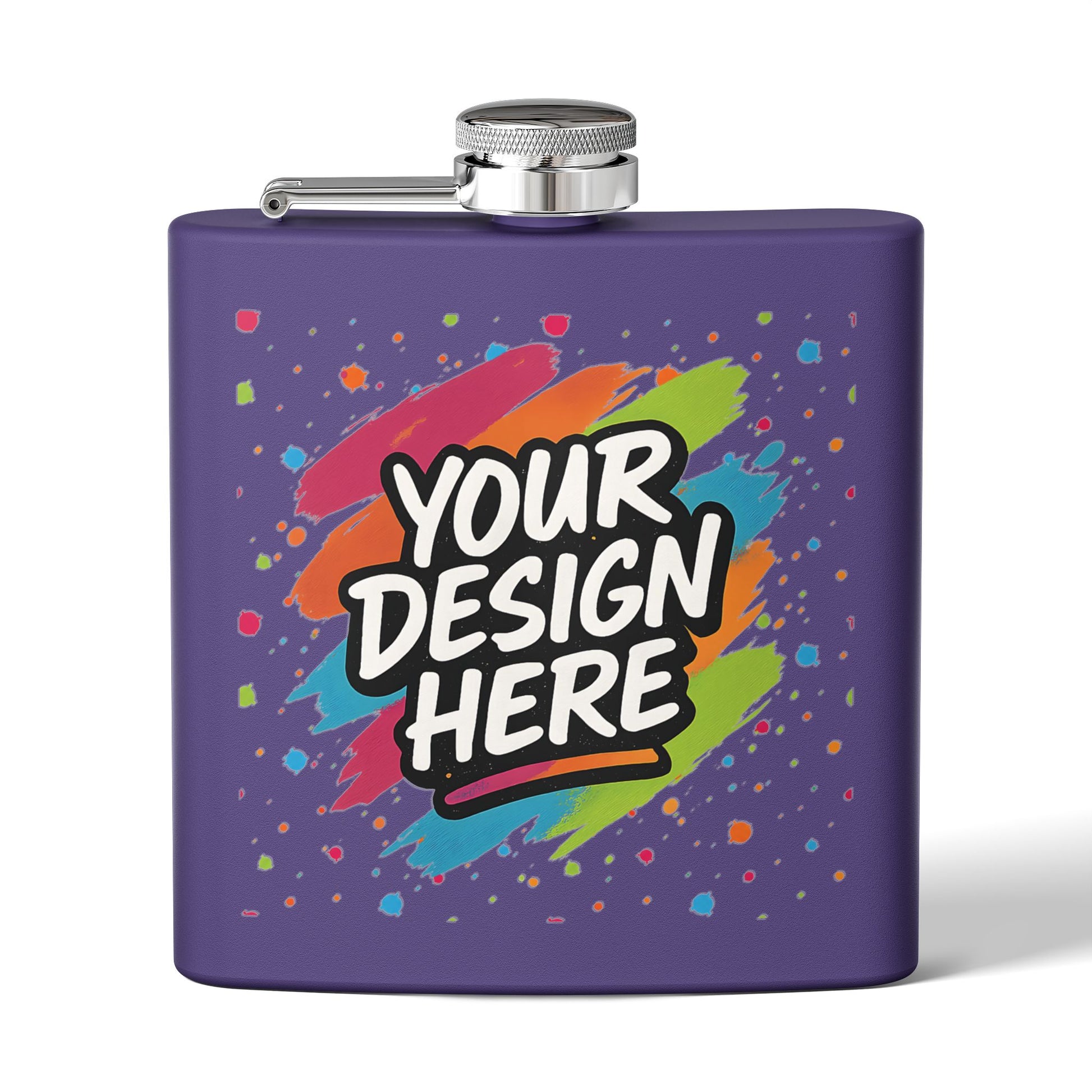 Custom Stainless Steel Flask — view 10