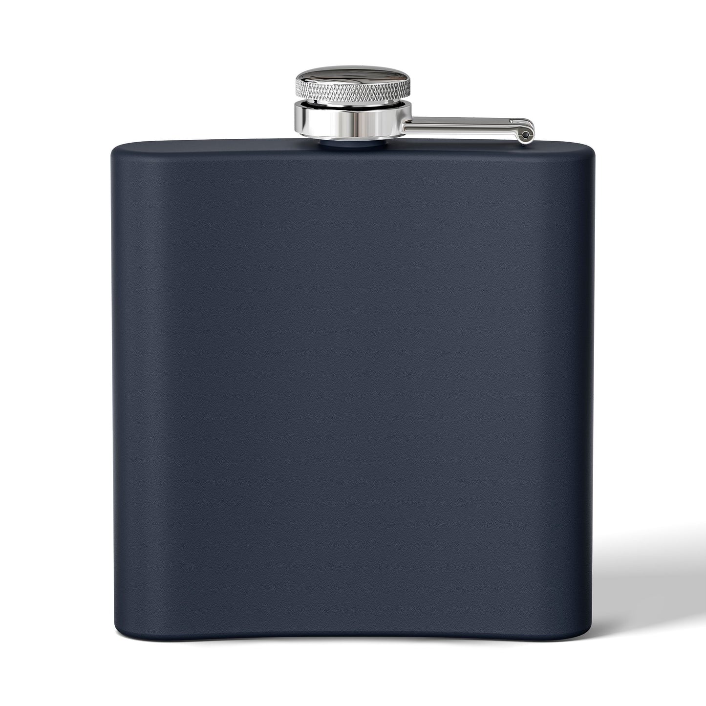 Custom Stainless Steel Flask — detail view