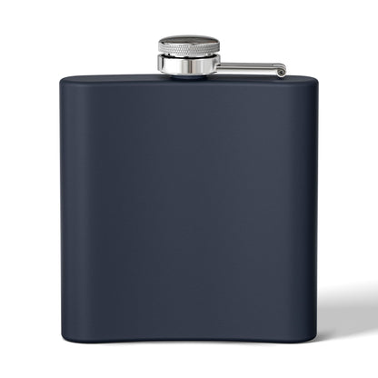 Custom Stainless Steel Flask — detail view