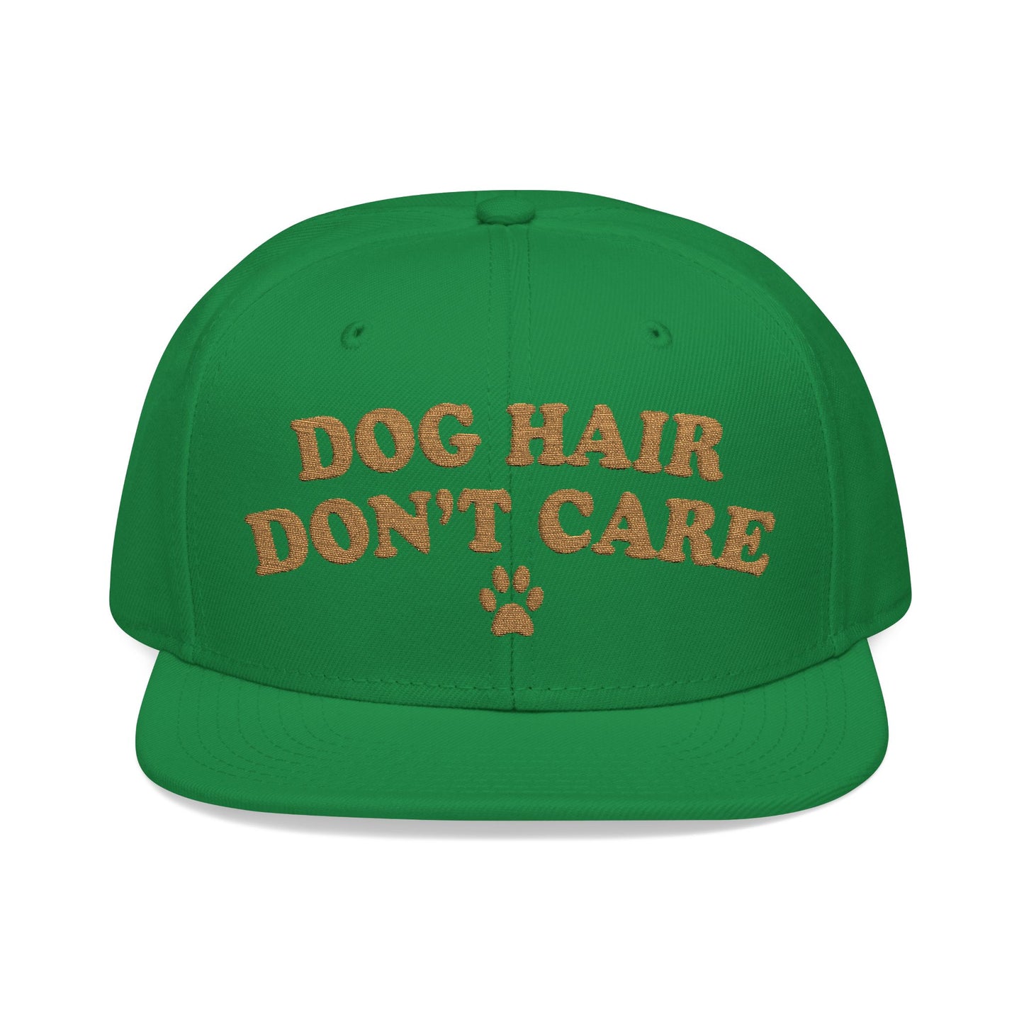 'Dog Hair Don’t Care' Snapback Hat — view 3
