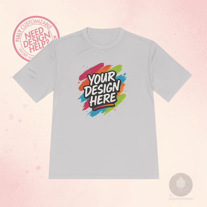 Custom Moisture-Wicking T-Shirt
