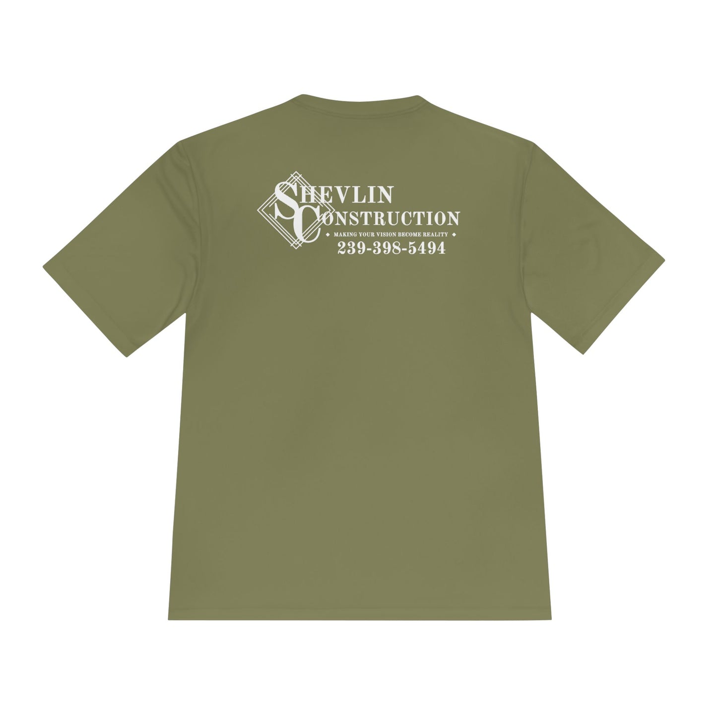 Moisture-Wicking T-Shirt | Shevlin Construction — view 26