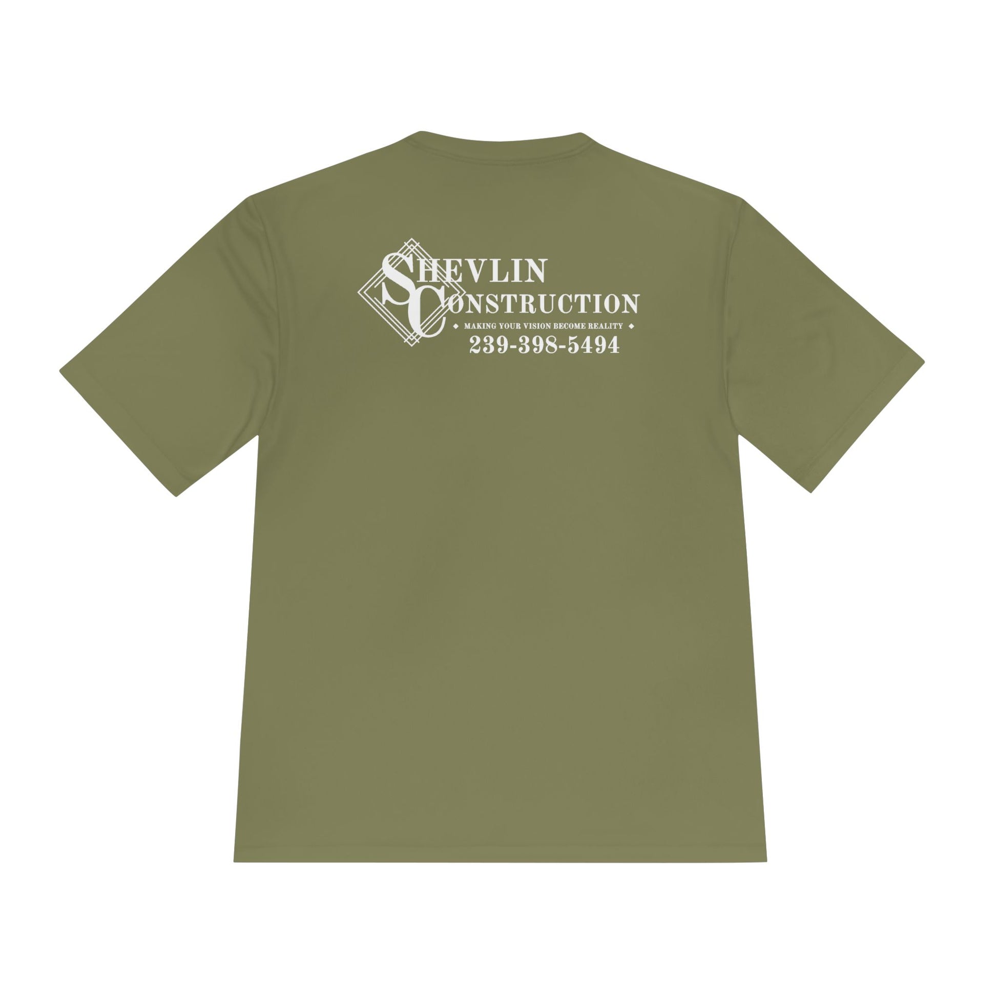 Moisture-Wicking T-Shirt | Shevlin Construction — view 26