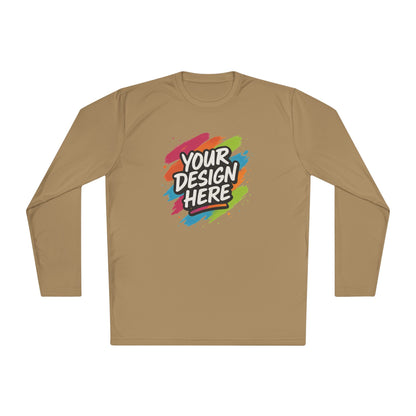 Custom Moisture-Wicking Long Sleeve Tee — view 9