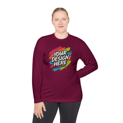 Custom Moisture-Wicking Long Sleeve Tee — view 68