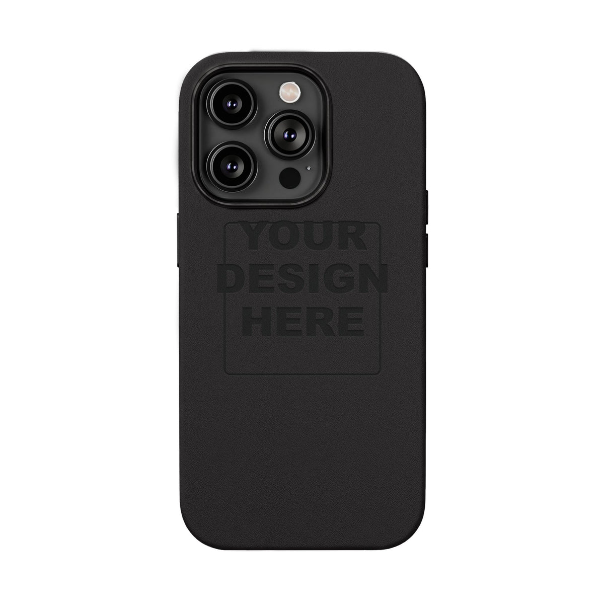 Custom Engraved Leather Phone Case — view 10