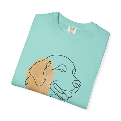 One-Line Pet Portrait – DYO Cotton T-Shirt — view 20