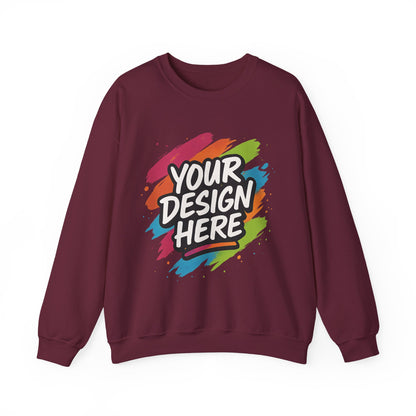 Custom Heavy Blend Crewneck Sweatshirt — view 7