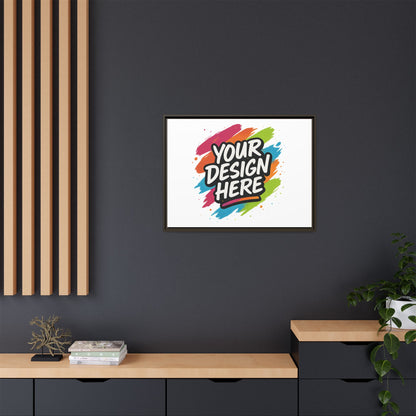 Custom Framed Canvas