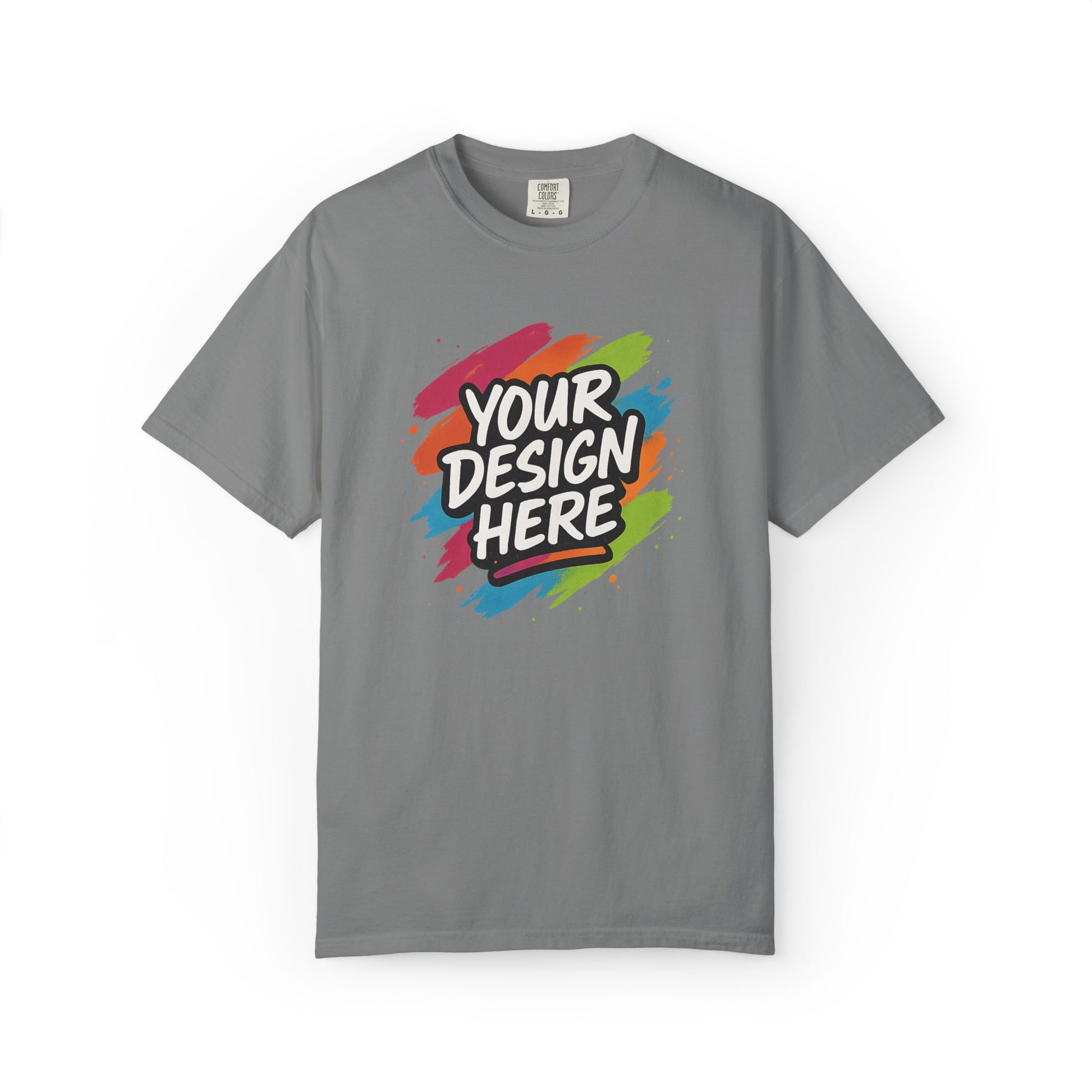 Custom Comfort Colors® Cotton Tee — view 8