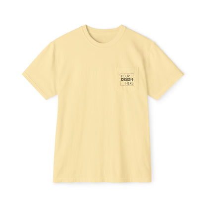 Custom Cotton Pocket Tee