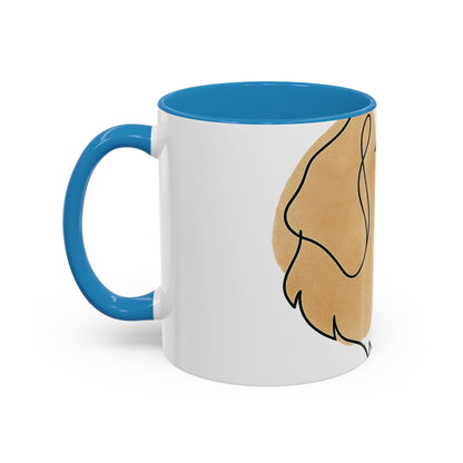 One-Line Pet Portrait – DYO Accent Mug — view 15