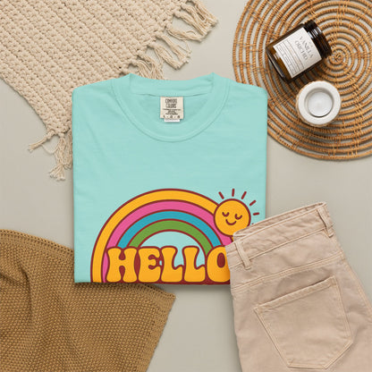 'Hello Sunshine' Cotton T-Shirt — view 19