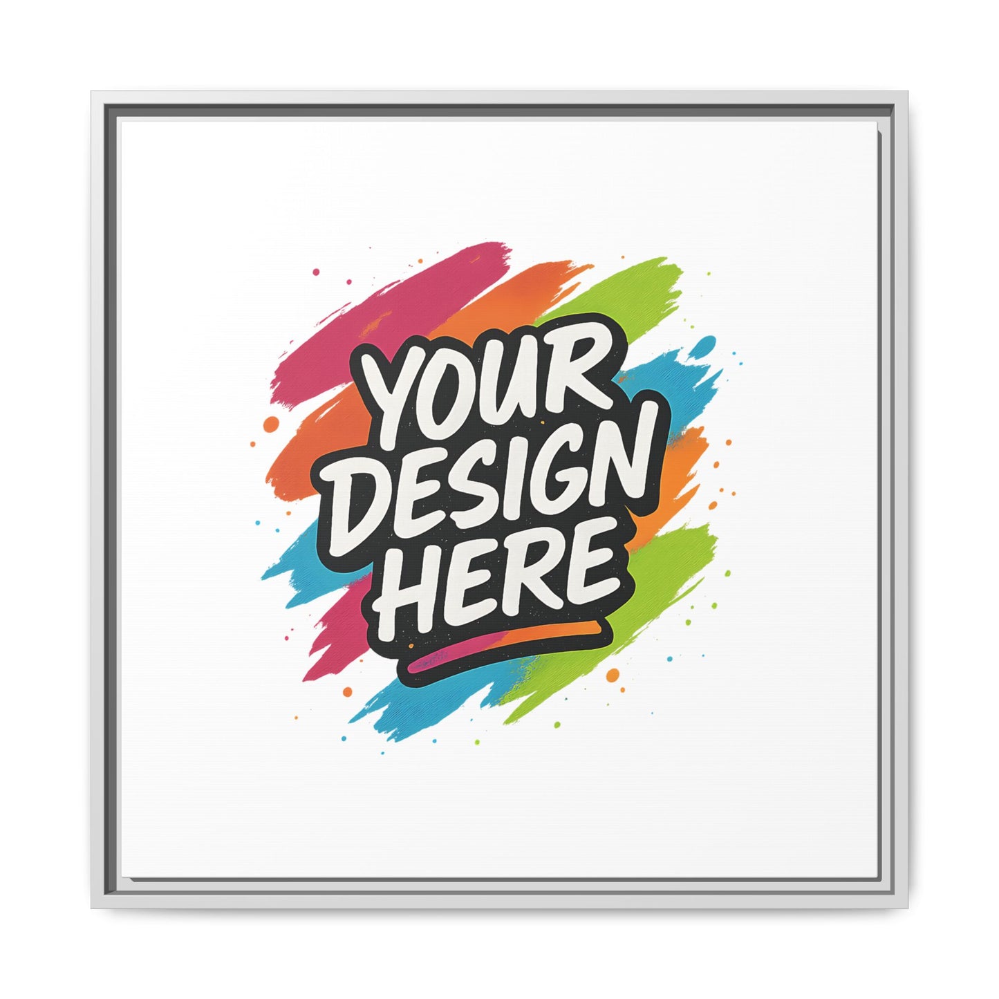 Custom Framed Canvas