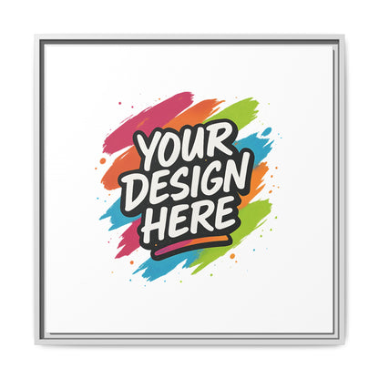 Custom Framed Canvas