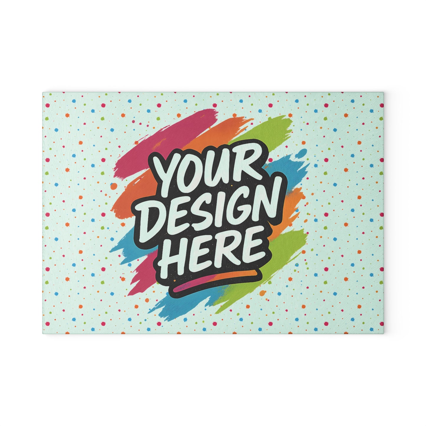 Custom Glass Cutting Board — main product image