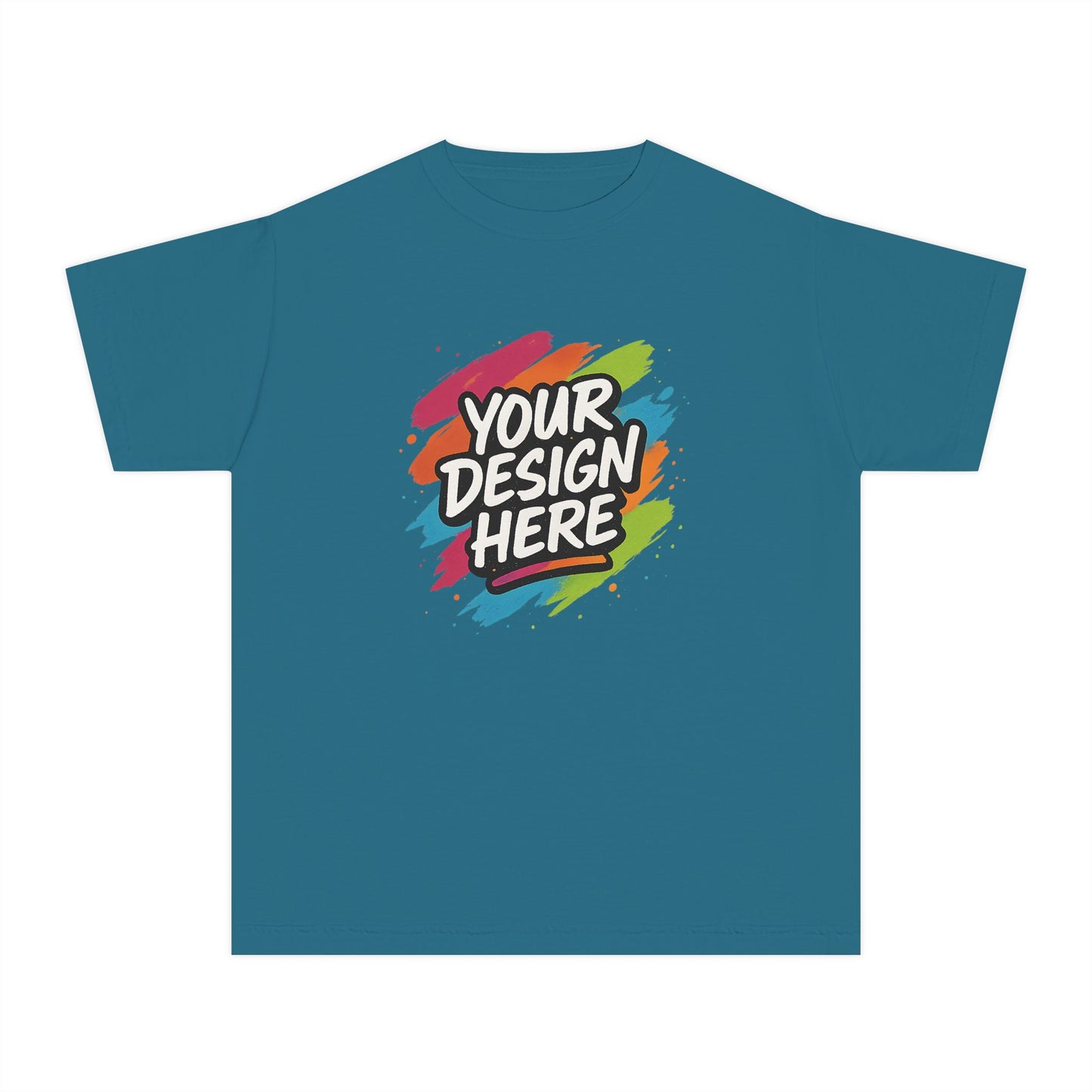 Custom Comfort Colors® Youth Cotton Tee — view 11
