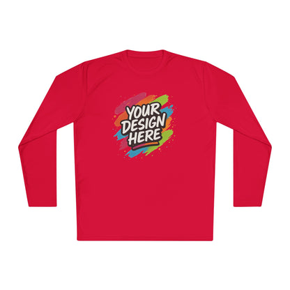 Custom Moisture-Wicking Long Sleeve Tee — view 19