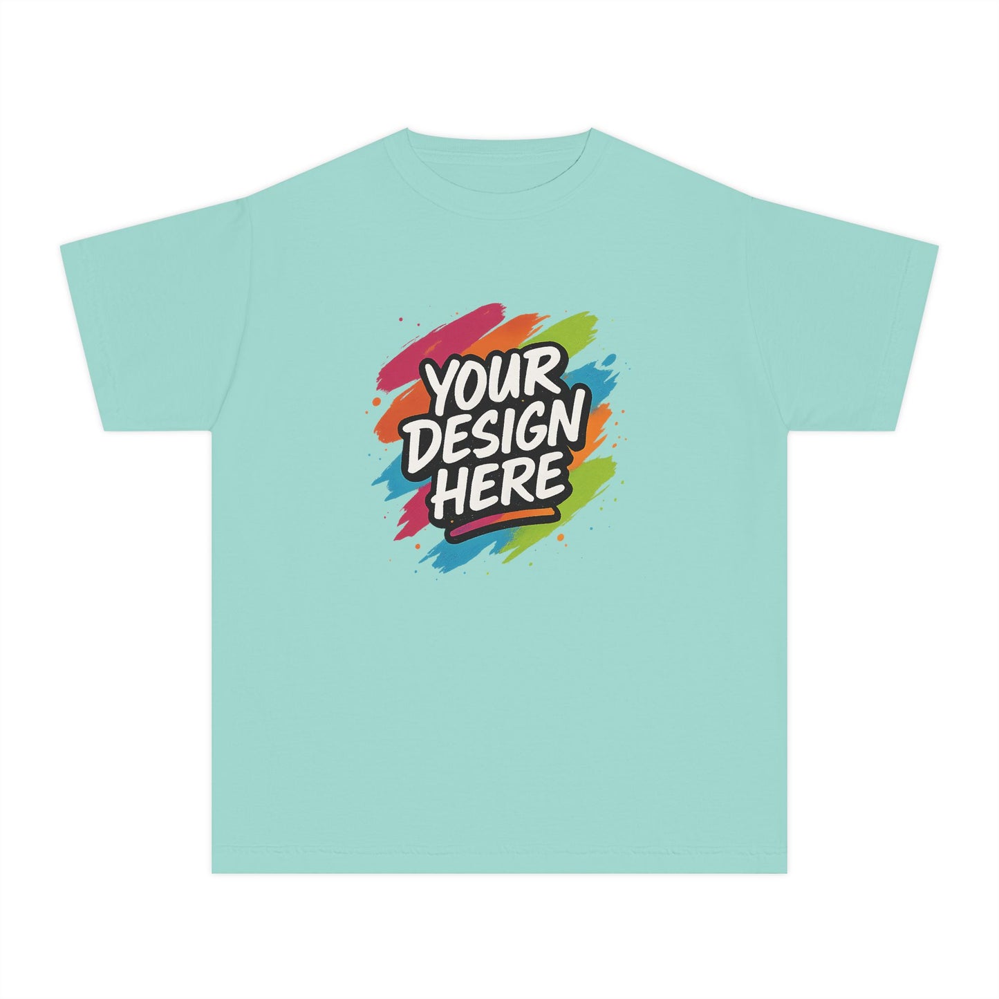 Custom Comfort Colors® Youth Cotton Tee — view 10