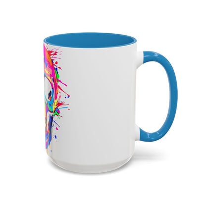 Pop Art Portrait – DYO Accent Mug — view 26
