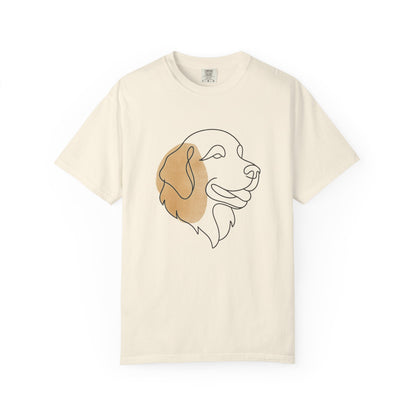 One-Line Pet Portrait – DYO Cotton T-Shirt — view 6