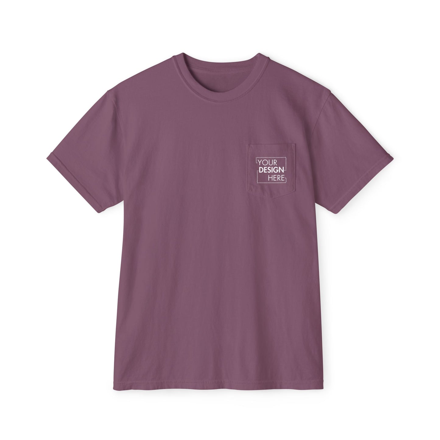 Custom Cotton Pocket Tee