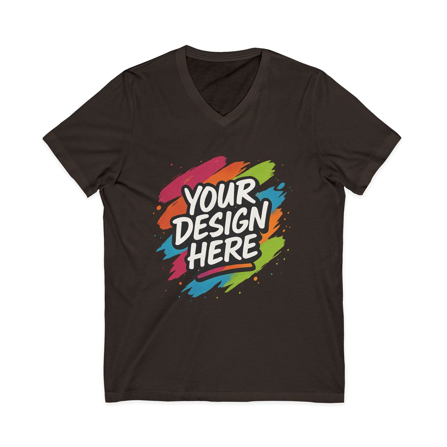 Custom V-Neck Tee