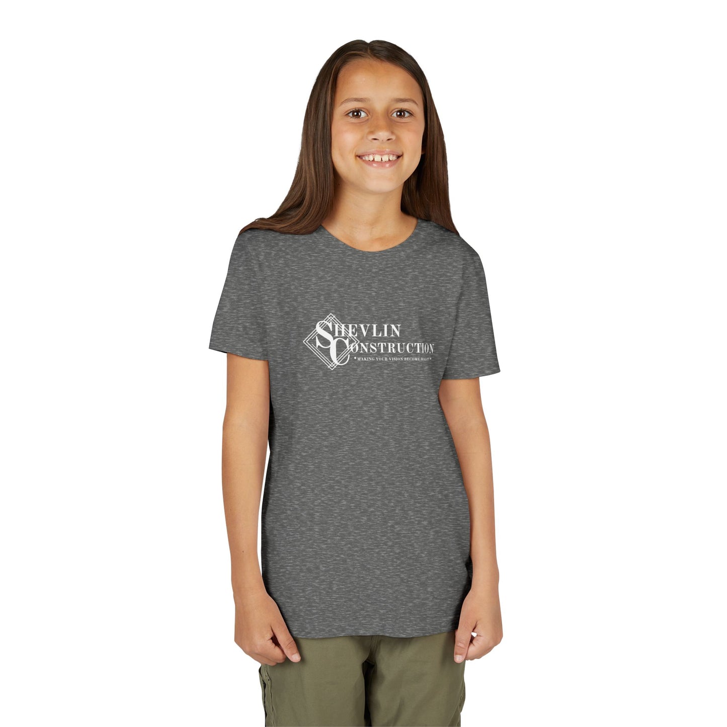 Youth Cotton T-Shirt | Shevlin Construction