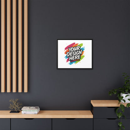 Custom Framed Canvas