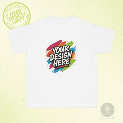 Custom Youth Cotton T-Shirt