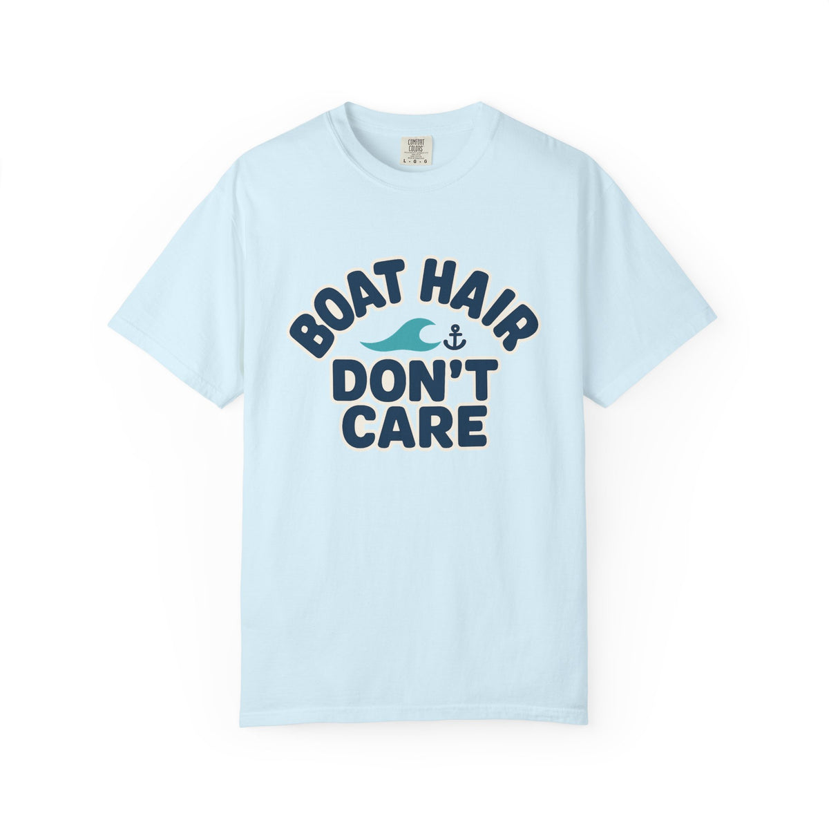 'Boat Hair Don't Care' Cotton T-Shirt — view 6