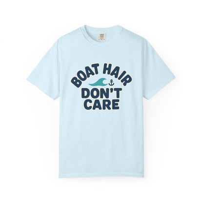 'Boat Hair Don't Care' Cotton T-Shirt — view 6