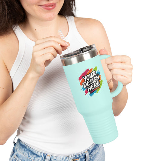 Custom 40oz Insulated Travel Mug