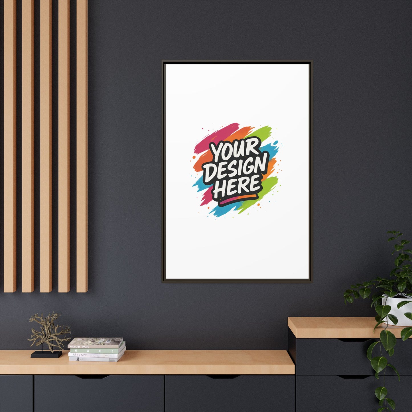 Custom Framed Canvas