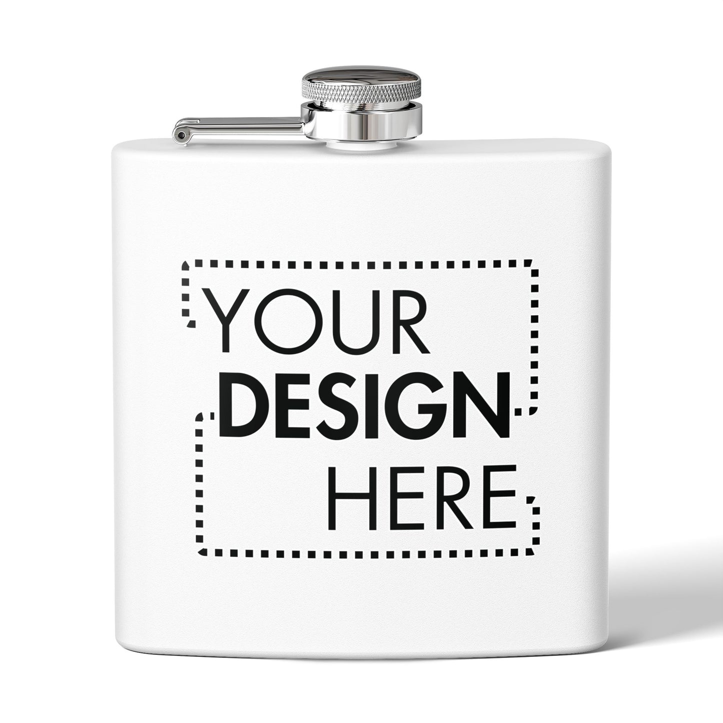 Custom Stainless Steel Flask (6 oz)