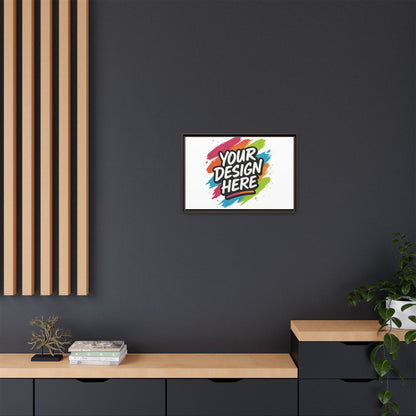 Custom Framed Canvas