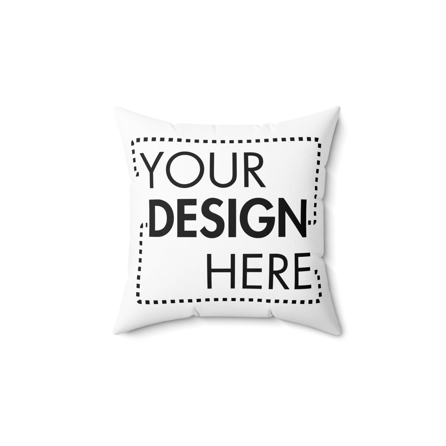 Custom Indoor Square Pillow (14", 16", 18", & 20”)