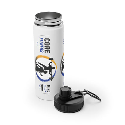 Core Fitness | Water Bottle with Handle & Sports Lid